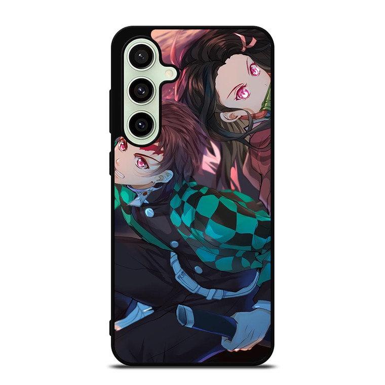 TANJIRO AND NEZUKO KAMADO DEMON SLAYER 2 Samsung Galaxy S24 FE Case Cover