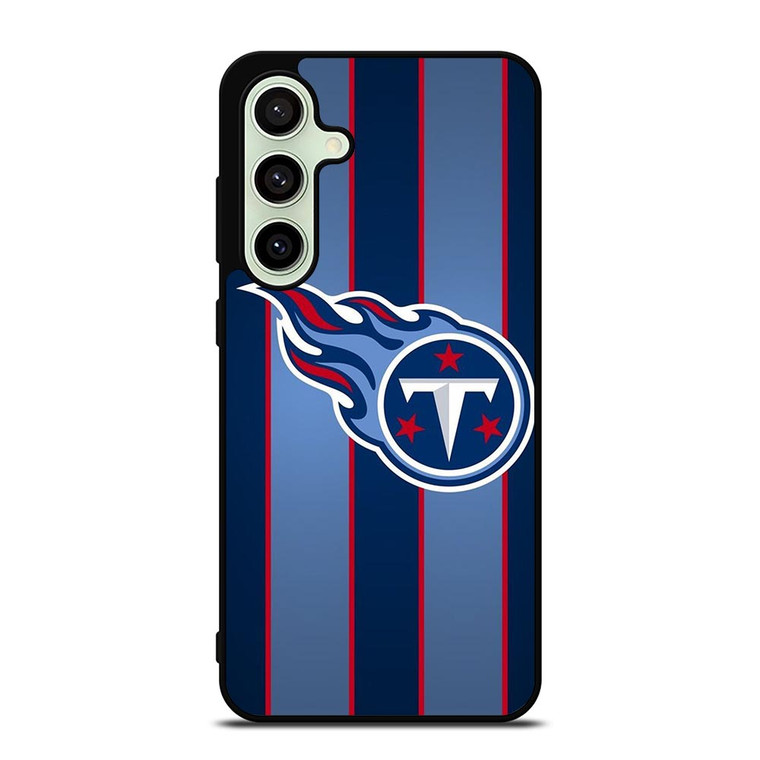TENNESSEE TITANS STRIPE LOGO Samsung Galaxy S24 FE Case Cover