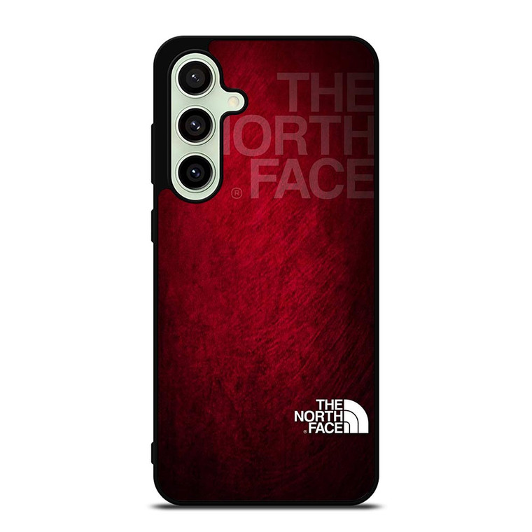 THE NORTH FACE LOGO RED GRUNGE Samsung Galaxy S24 FE Case Cover