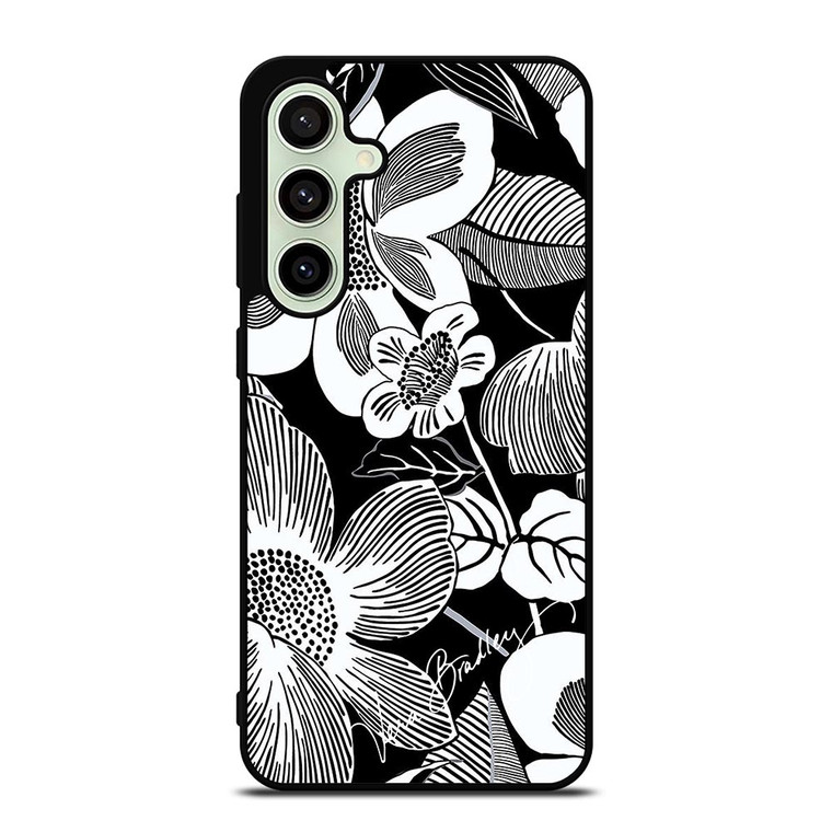 VERA BRADLEY WHITE BLOOMS Samsung Galaxy S24 FE Case Cover