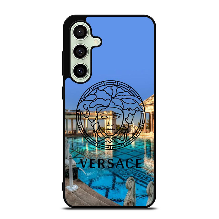VERSACE LOGO POOL PALACE Samsung Galaxy S24 FE Case Cover