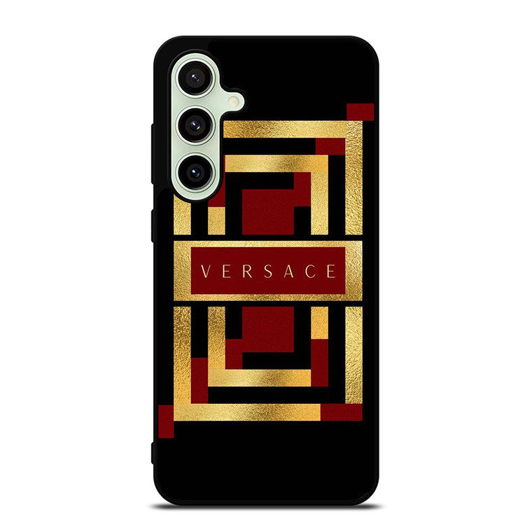 VERSACE LOGO RED GOLD ICON Samsung Galaxy S24 FE Case Cover