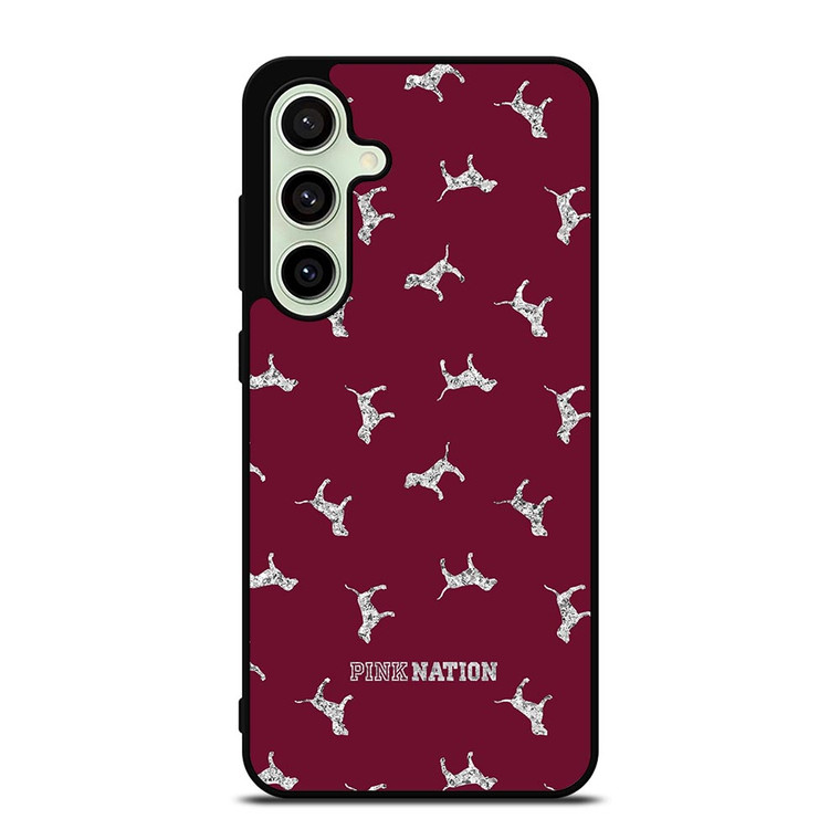 VICTORIA'S SECRET PINK NATION DOG Samsung Galaxy S24 FE Case Cover