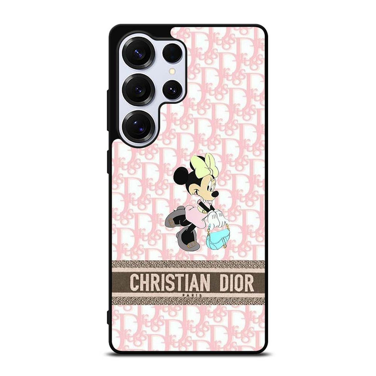 CHRISTIAN DIOR PARIS PINK MINNIE MOUSE DISNEY Samsung Galaxy S25 Ultra Case Cover CHRISTIAN DIOR PARIS PINK MINNIE MOUSE DISNEY Samsung Galaxy S25 Ultra Case Cover