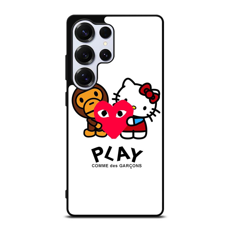 COMME DES GARCONS BAPE HELLO KITTY Samsung Galaxy S25 Ultra Case Cover