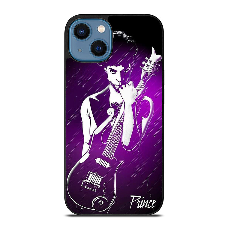 PRINCE PURPLE IN MEMORIAM ART  iPhone 14 Case Cover
