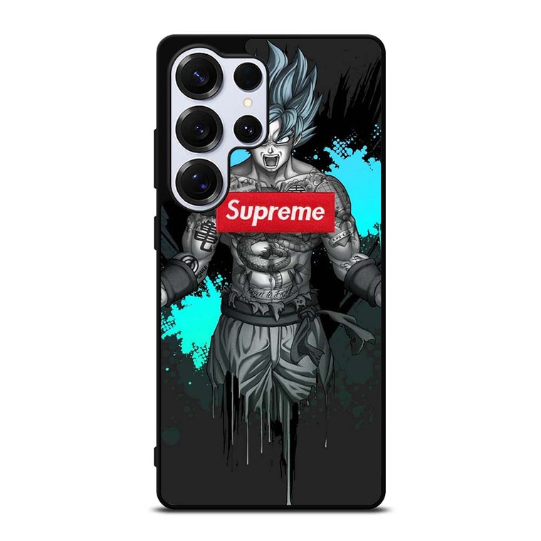 GOKU SUPREME SPLASH PAINT EFFECT Samsung Galaxy S25 Ultra Case Cover GOKU SUPREME SPLASH PAINT EFFECT Samsung Galaxy S25 Ultra Case Cover