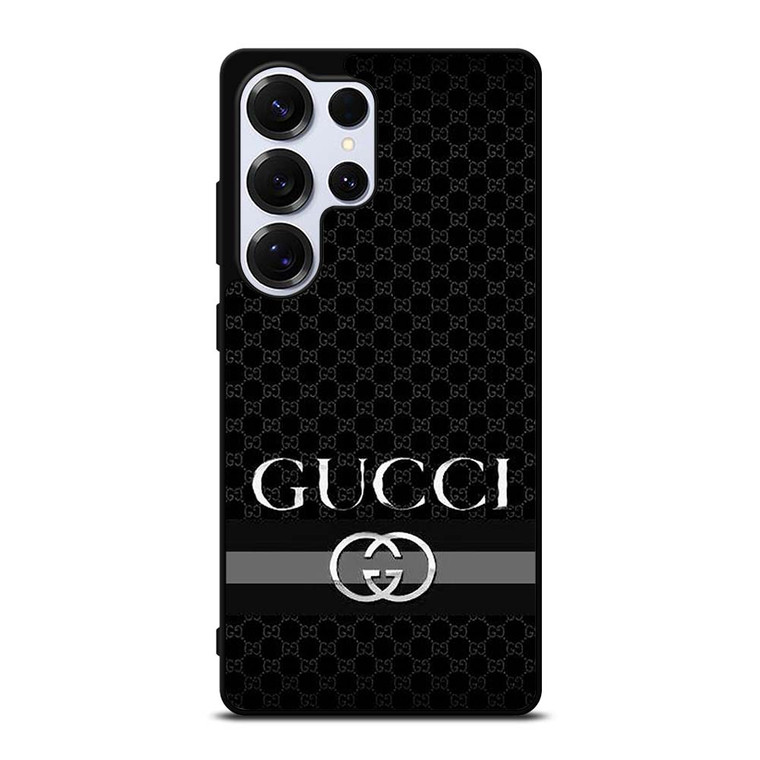 GUCCI LOGO BLACK PATTERN Samsung Galaxy S25 Ultra Case Cover GUCCI LOGO BLACK PATTERN Samsung Galaxy S25 Ultra Case Cover