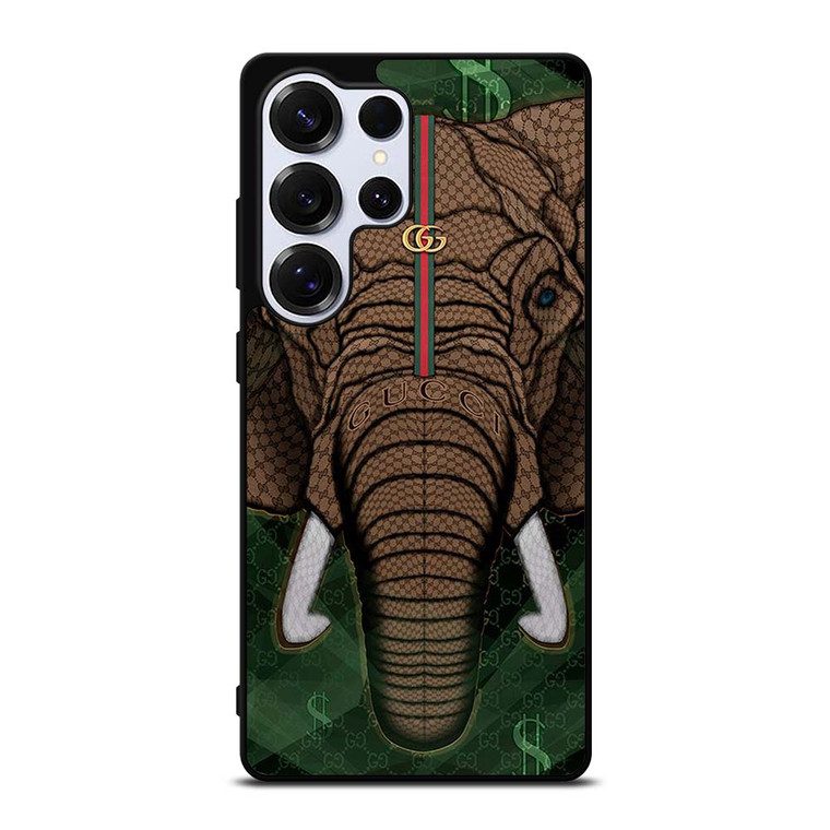 GUCCI LOGO ELEPHANT ICON Samsung Galaxy S25 Ultra Case Cover
