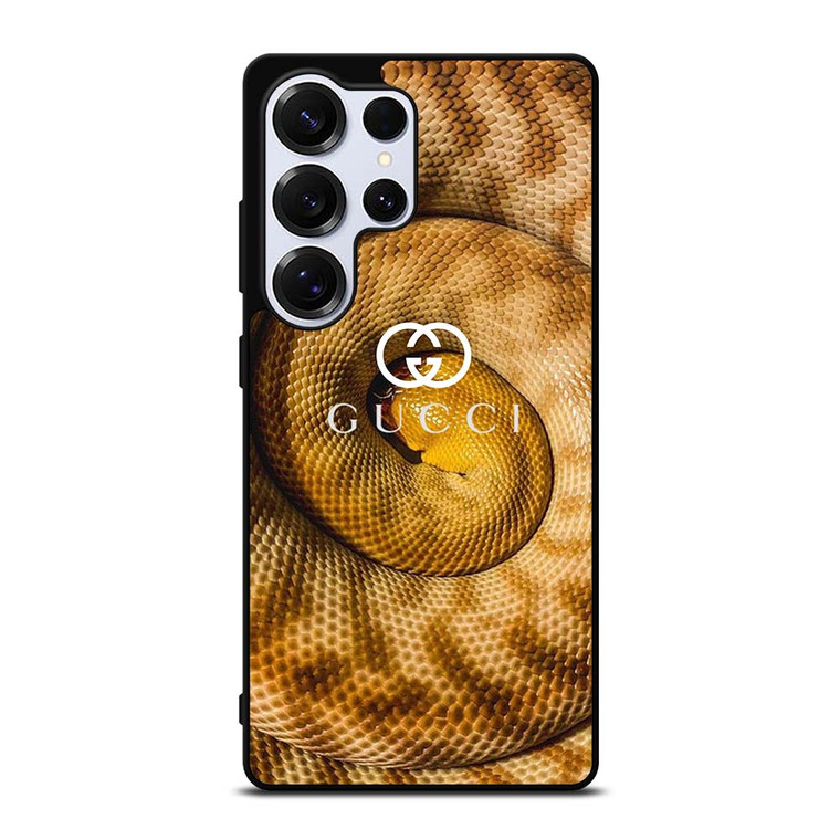 GUCCI LOGO GOLDEN SNAKE Samsung Galaxy S25 Ultra Case Cover