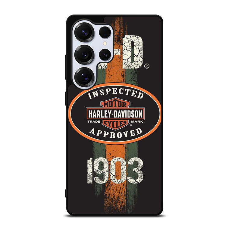 HARLEY DAVIDSON 1903 INSPECTED Samsung Galaxy S25 Ultra Case Cover HARLEY DAVIDSON 1903 INSPECTED Samsung Galaxy S25 Ultra Case Cover