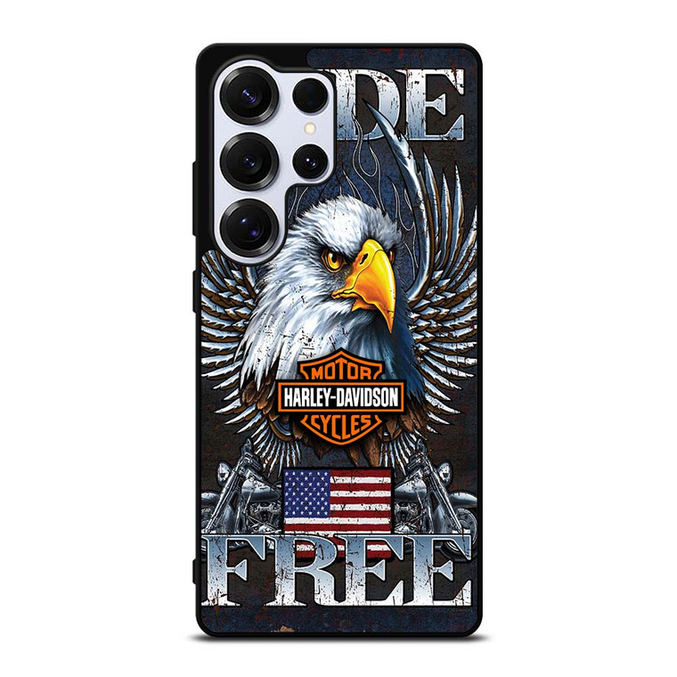 HARLEY DAVIDSON FREE RIDE EAGLE Samsung Galaxy S25 Ultra Case Cover HARLEY DAVIDSON FREE RIDE EAGLE Samsung Galaxy S25 Ultra Case Cover