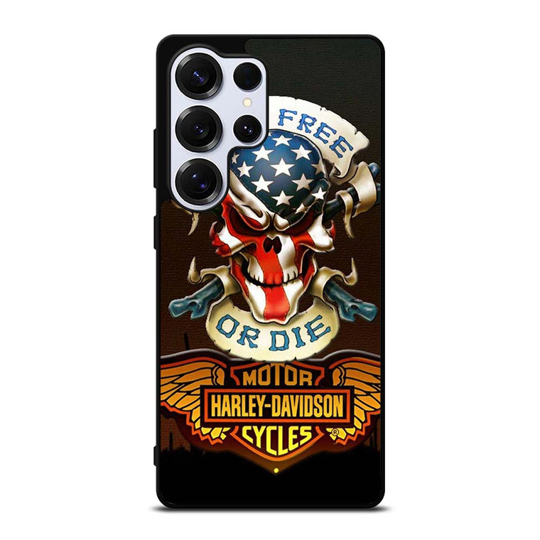 HARLEY DAVIDSON LIVE FREE OR DIE Samsung Galaxy S25 Ultra Case Cover HARLEY DAVIDSON LIVE FREE OR DIE Samsung Galaxy S25 Ultra Case Cover