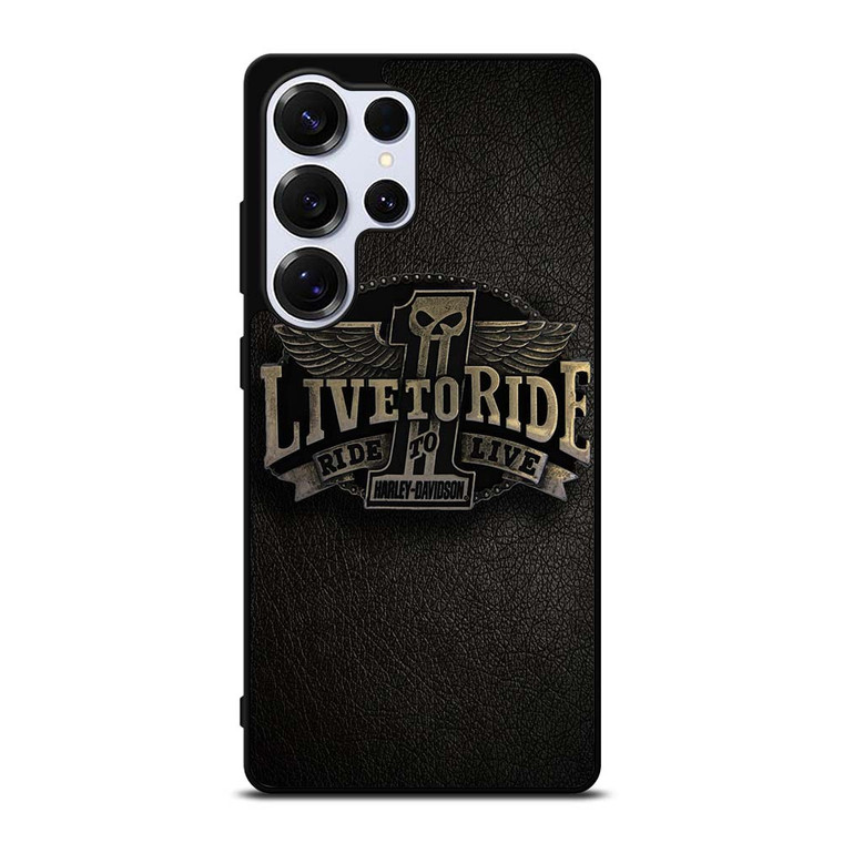 HARLEY DAVIDSON LIVE TO RIDE Samsung Galaxy S25 Ultra Case Cover HARLEY DAVIDSON LIVE TO RIDE Samsung Galaxy S25 Ultra Case Cover
