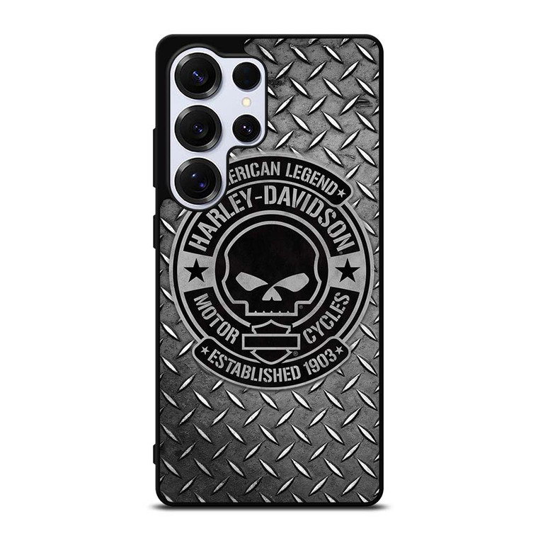 HARLEY DAVIDSON MOTORCYCLES COMPANY SKULL LOGO 1903 Samsung Galaxy S25 Ultra Case Cover HARLEY DAVIDSON MOTORCYCLES COMPANY SKULL LOGO 1903 Samsung Galaxy S25 Ultra Case Cover