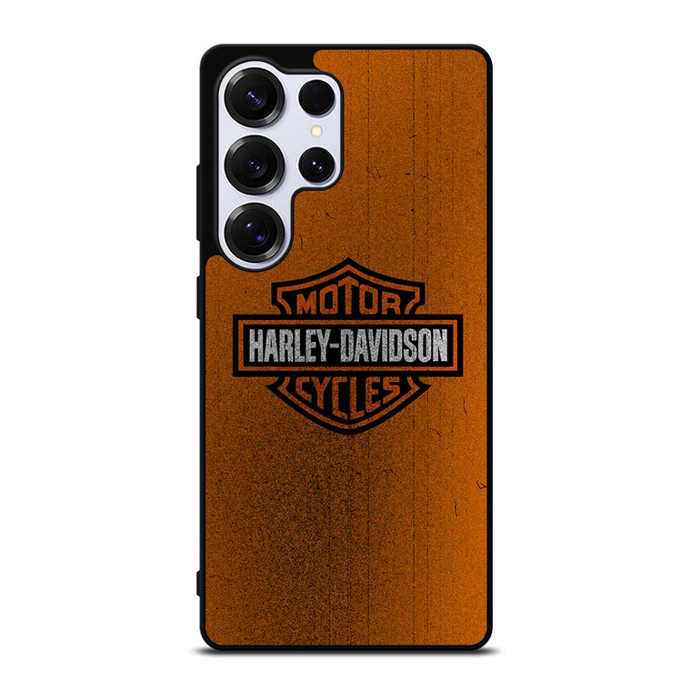 HARLEY DAVIDSON ORANGE NOISED Samsung Galaxy S25 Ultra Case Cover HARLEY DAVIDSON ORANGE NOISED Samsung Galaxy S25 Ultra Case Cover
