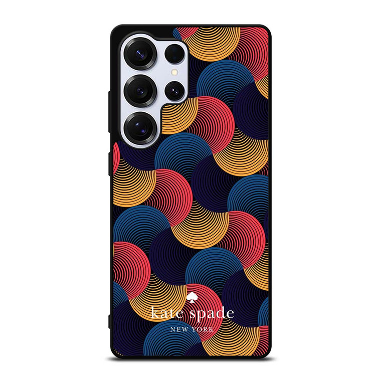 KATE SPADE NEW YORK CIRCULAR COLORFUL PATTERN Samsung Galaxy S25 Ultra Case Cover KATE SPADE NEW YORK CIRCULAR COLORFUL PATTERN Samsung Galaxy S25 Ultra Case Cover