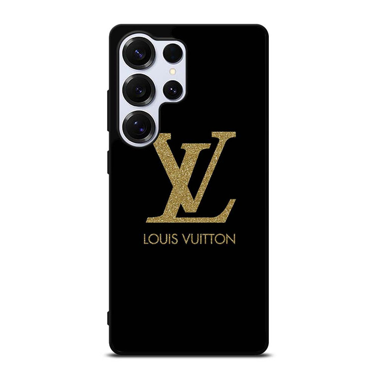LOUIS VUITTON LV LOGO BLACK GOLD Samsung Galaxy S25 Ultra Case Cover LOUIS VUITTON LV LOGO BLACK GOLD Samsung Galaxy S25 Ultra Case Cover