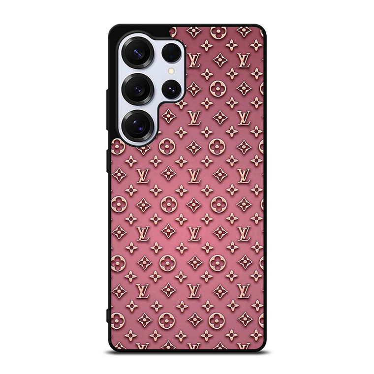 LOUIS VUITTON PATERN LOGO PINK Samsung Galaxy S25 Ultra Case Cover