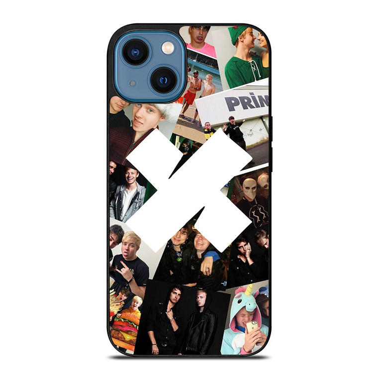 SAM AND COLBY XPLR COLLAGE  iPhone 14 Case Cover