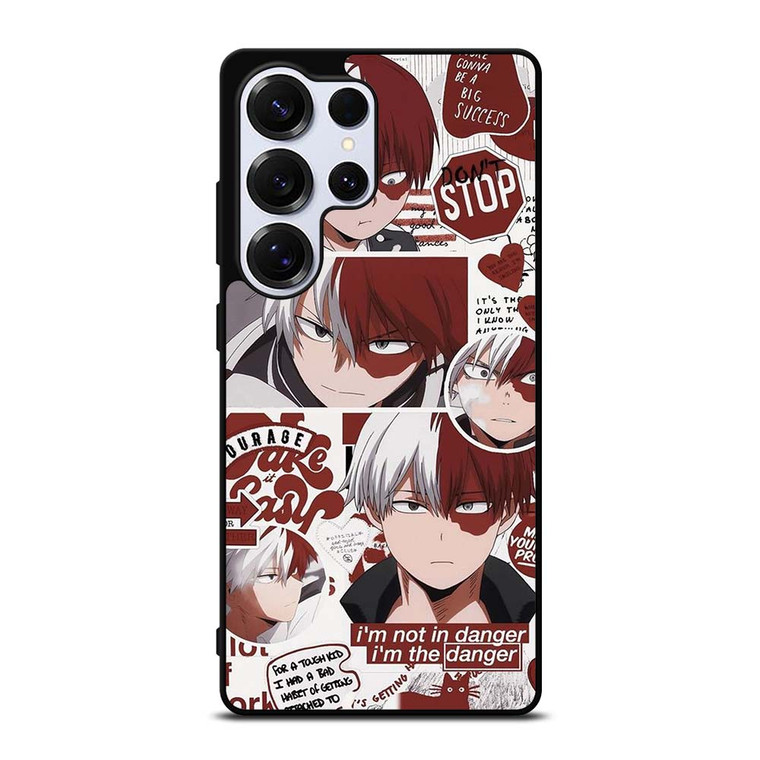 MY HERO ACADEMIA SHOTO TODOROKI QUOTE Samsung Galaxy S25 Ultra Case Cover