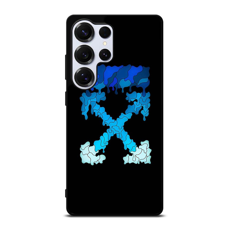 OFF WHITE LOGO MELTING Samsung Galaxy S25 Ultra Case Cover