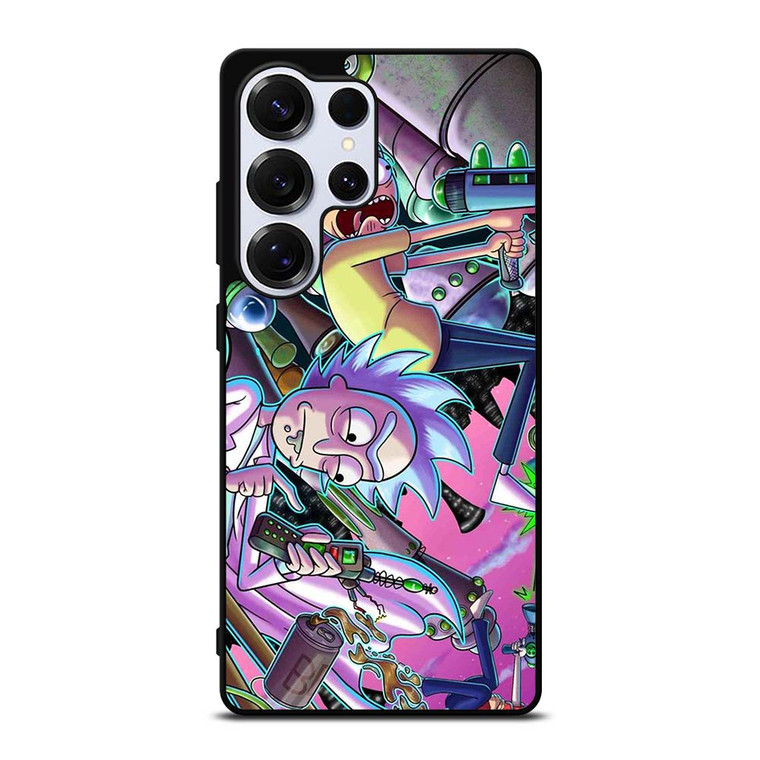 RICK AND MORTY CARTOON Samsung Galaxy S25 Ultra Case Cover