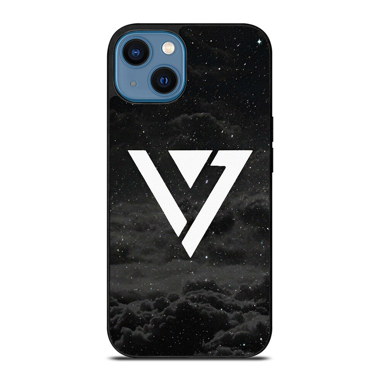 SEVENTEEN BLACK SKY LOGO  iPhone 14 Case Cover
