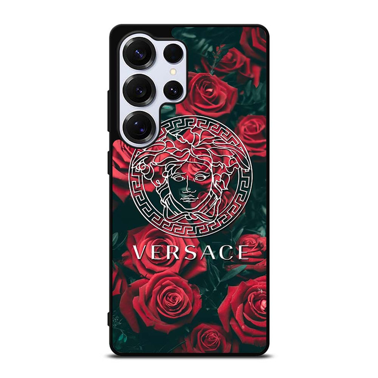 VERSACE RED ROSE Samsung Galaxy S25 Ultra Case Cover