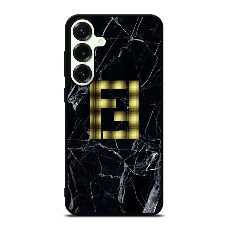 FENDY EMBLEM BLACK MARBLE Samsung Galaxy S25 Plus Case Cover FENDY EMBLEM BLACK MARBLE Samsung Galaxy S25 Plus Case Cover