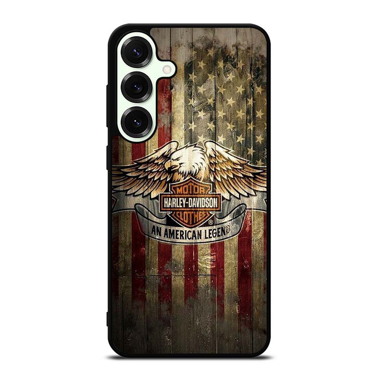 HARLEY DAVIDSON AMERICAN LEGEND WOODEN LOGO Samsung Galaxy S25 Plus Case Cover HARLEY DAVIDSON AMERICAN LEGEND WOODEN LOGO Samsung Galaxy S25 Plus Case Cover