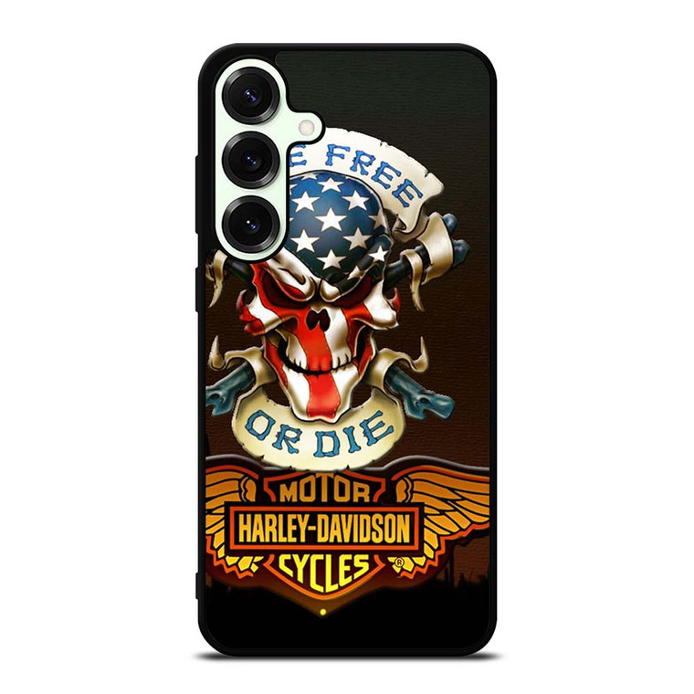 HARLEY DAVIDSON LIVE FREE OR DIE CF Samsung Galaxy S25 Plus Case Cover HARLEY DAVIDSON LIVE FREE OR DIE CF Samsung Galaxy S25 Plus Case Cover