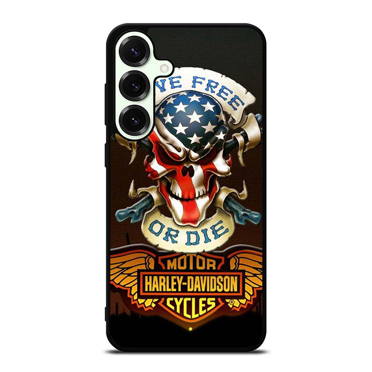 HARLEY DAVIDSON LIVE FREE OR DIE Samsung Galaxy S25 Plus Case Cover HARLEY DAVIDSON LIVE FREE OR DIE Samsung Galaxy S25 Plus Case Cover