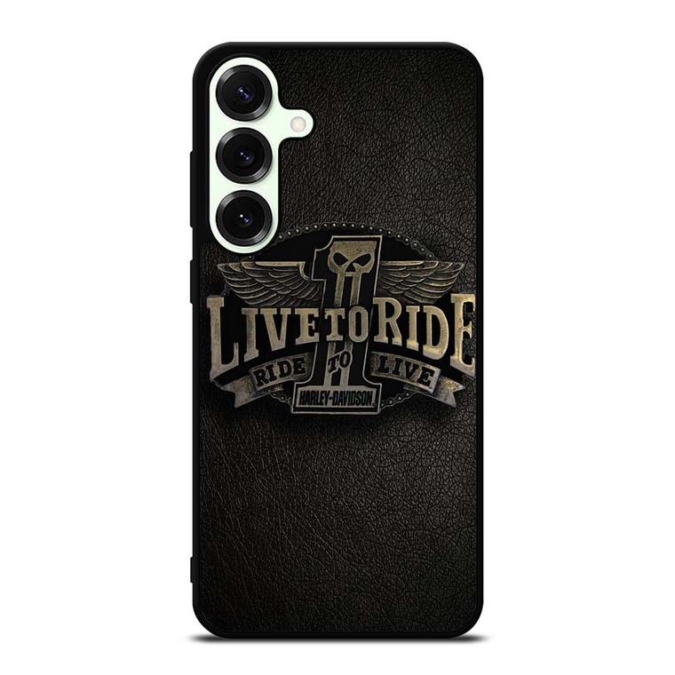 HARLEY DAVIDSON LIVE TO RIDE Samsung Galaxy S25 Plus Case Cover HARLEY DAVIDSON LIVE TO RIDE Samsung Galaxy S25 Plus Case Cover