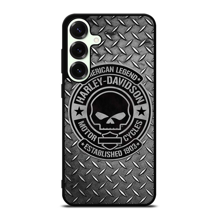 HARLEY DAVIDSON MOTORCYCLES COMPANY SKULL LOGO 1903 Samsung Galaxy S25 Plus Case Cover HARLEY DAVIDSON MOTORCYCLES COMPANY SKULL LOGO 1903 Samsung Galaxy S25 Plus Case Cover