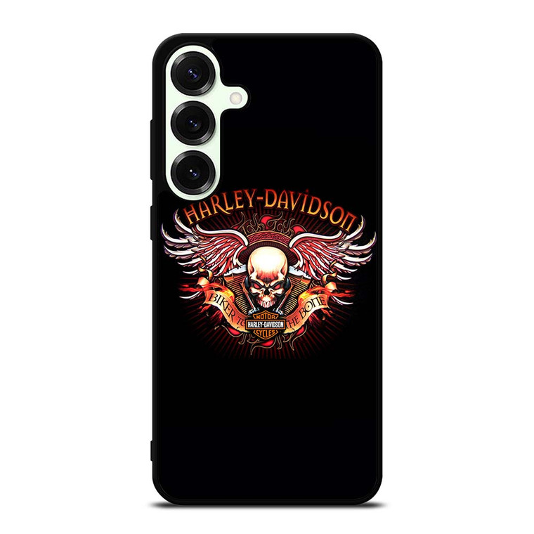 HARLEY DAVIDSON WING SKULL LOGO Samsung Galaxy S25 Plus Case Cover