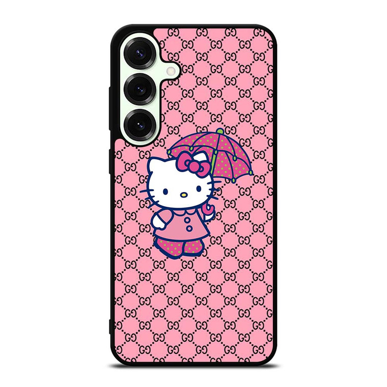 HELLO KITTY GUCCI PINK PATTERN LOGO Samsung Galaxy S25 Plus Case Cover HELLO KITTY GUCCI PINK PATTERN LOGO Samsung Galaxy S25 Plus Case Cover