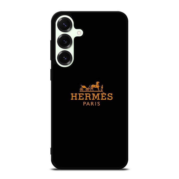 HERMES PARIS LOGO BLACK Samsung Galaxy S25 Plus Case Cover HERMES PARIS LOGO BLACK Samsung Galaxy S25 Plus Case Cover