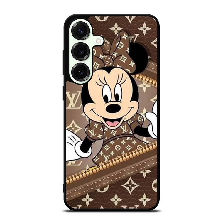 LOUIS VUITTON LV ZIPPER BROWN X MINNIE MOUSE DISNEY Samsung Galaxy S25 Plus Case Cover LOUIS VUITTON LV ZIPPER BROWN X MINNIE MOUSE DISNEY Samsung Galaxy S25 Plus Case Cover