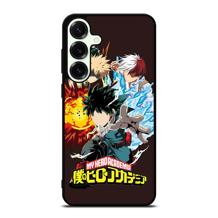 MY HERO ACADEMIA DEKU TODOROKI AND BAKUGOU Samsung Galaxy S25 Plus Case Cover MY HERO ACADEMIA DEKU TODOROKI AND BAKUGOU Samsung Galaxy S25 Plus Case Cover