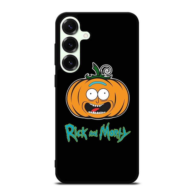 RICK AND MORTY HALLOWEEN PUMPKIN Samsung Galaxy S25 Plus Case Cover