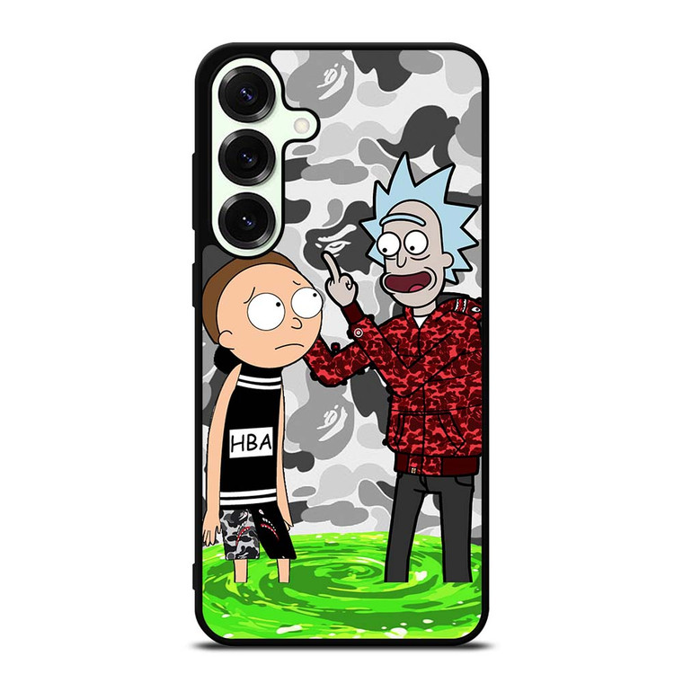 RICK AND MORTY RICK BAPE Samsung Galaxy S25 Plus Case Cover