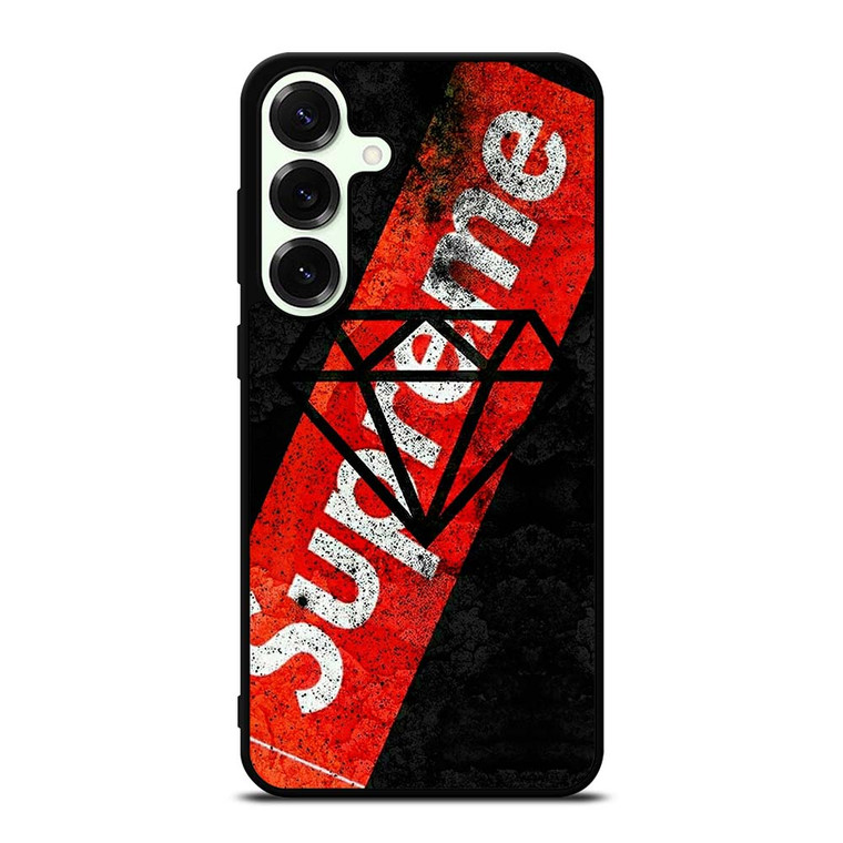 SUPREME DIAMOND SUPPLY CO BLACK Samsung Galaxy S25 Plus Case Cover