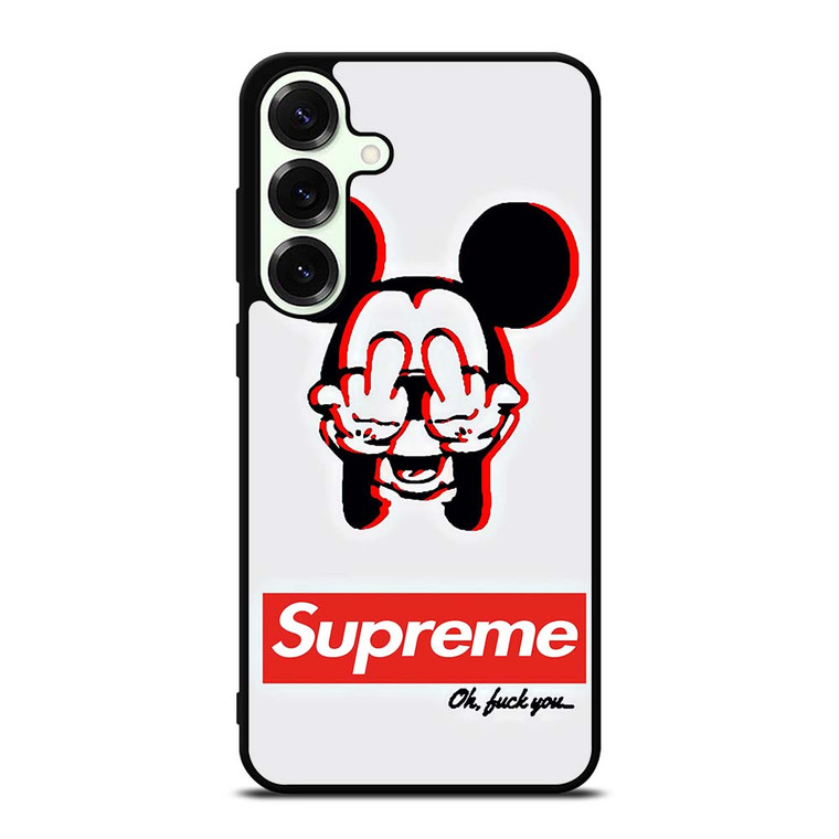 SUPREME MICKEY MOUSE FVCS Samsung Galaxy S25 Plus Case Cover