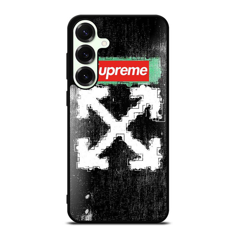 SUPREME OFF WHITE Samsung Galaxy S25 Plus Case Cover