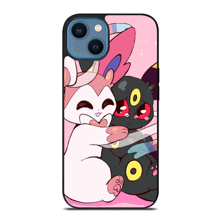 UMBREON AND SYLVEON POKEMON  iPhone 14 Case Cover