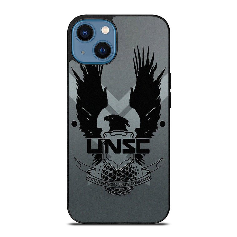 UNITED NATIONS SPACE COMMAND HALO INFINITE  iPhone 14 Case Cover
