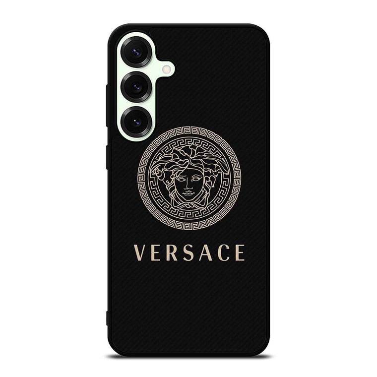 VERSACE LOGO ICON CARBON Samsung Galaxy S25 Plus Case Cover