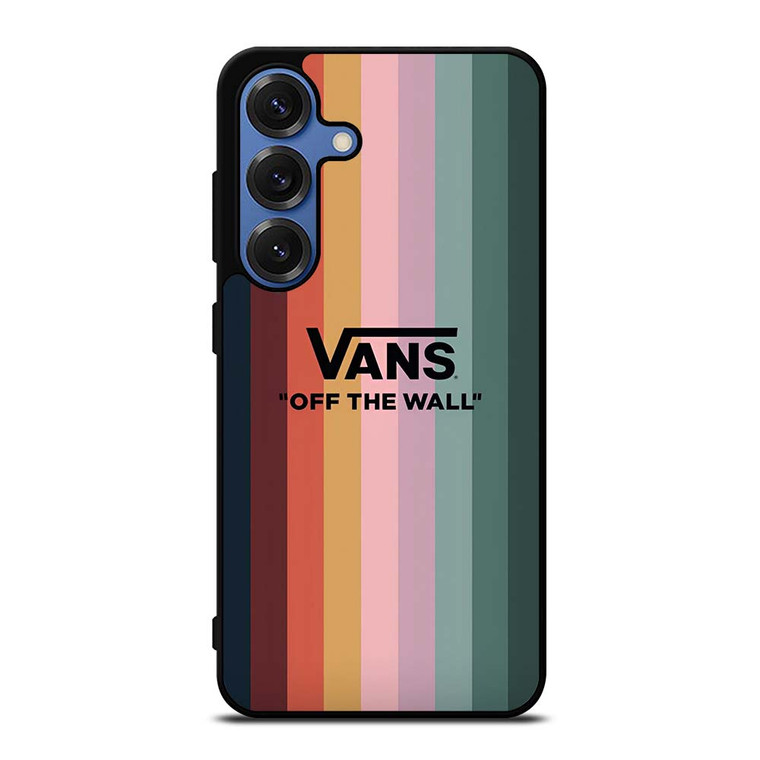 COLORFUL VANS OFF THE WALL Samsung Galaxy S25 Case Cover