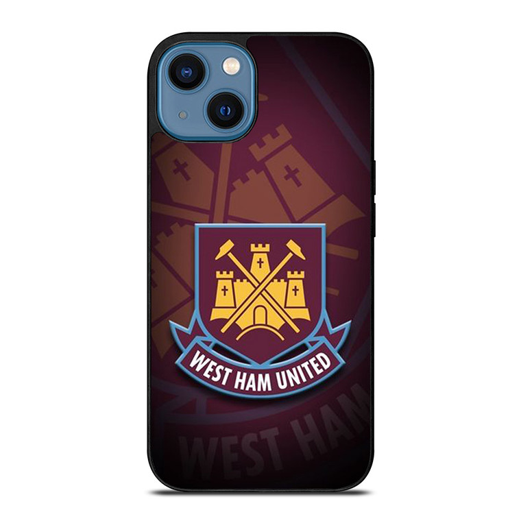 WEST HAM UNITED FC LOGO  iPhone 14 Case Cover WEST HAM UNITED FC LOGO  iPhone 14 Case Cover